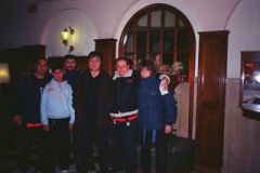 Los Muchachos se dieron el gusto y se sacaron una foto con el Gran Maestro en Bahia Blanca. Profesores: Ramon Aquino, Fabian Panczyszyn & Marcelo Di' Bastiano. Lucas & Grillito